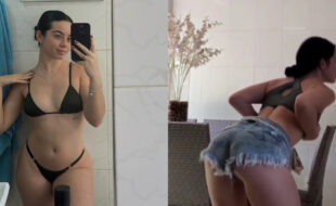 Julia Linhares rebolando gostoso